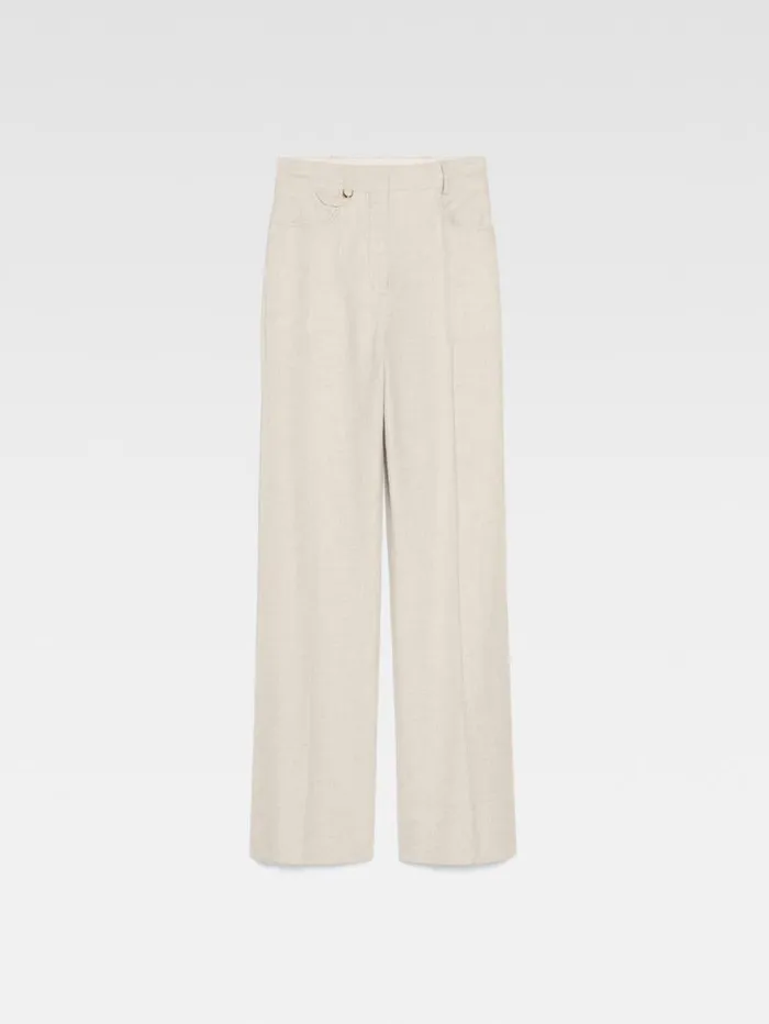 JACQUEMUS The Sauge Pants Light Beige Women Suits JACQUEMUS The Sauge Pants Light Beige Women Suits