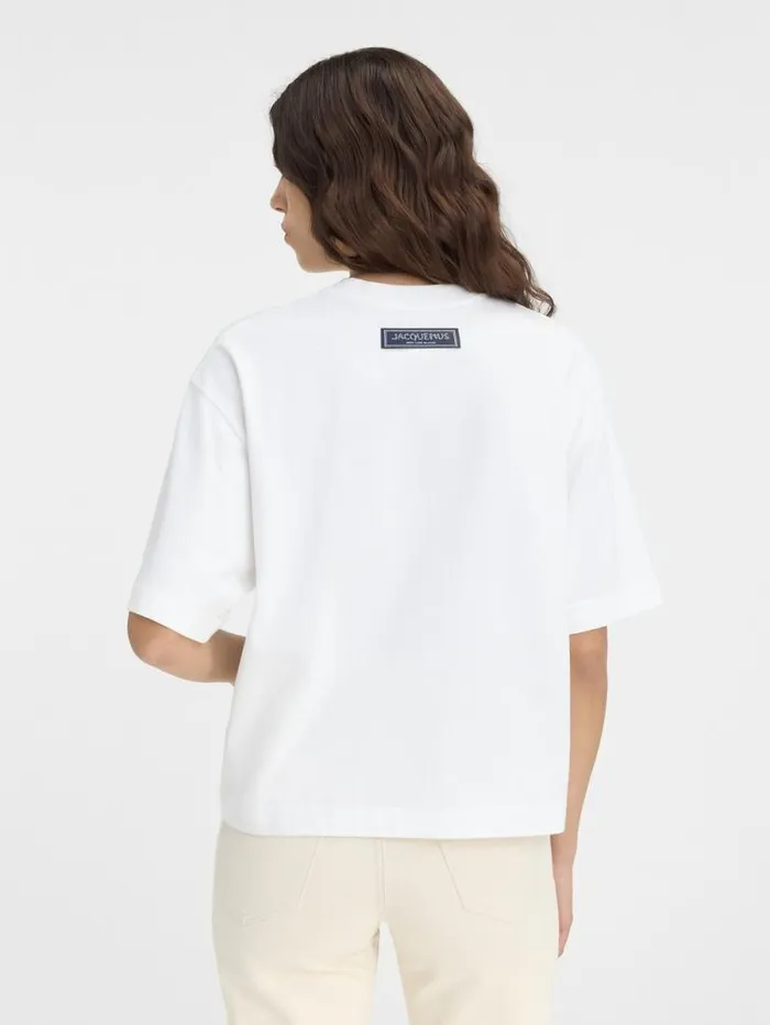 JACQUEMUS The Scesa Tshirt Mediterranea Print WomenMen Tshirts