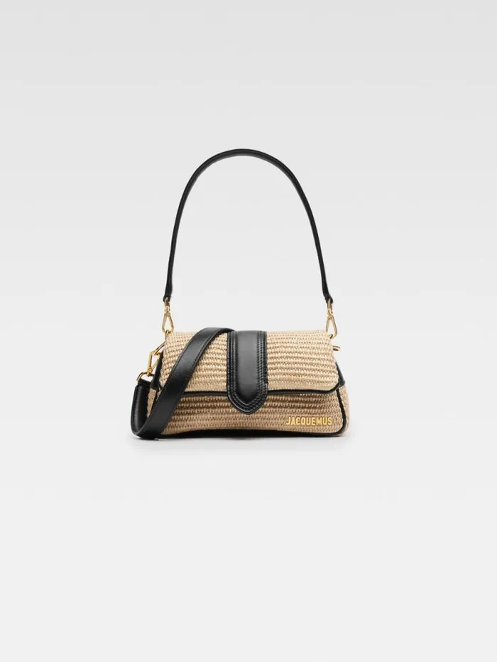 JACQUEMUS The Small Bambimou Ivoryblack Women Crossbody and Handbags