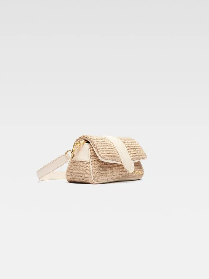 JACQUEMUS The Small Bambimou Natural Ivory Women Crossbody and Handbags JACQUEMUS The Small Bambimou Natural Ivory Women Crossbody and Handbags