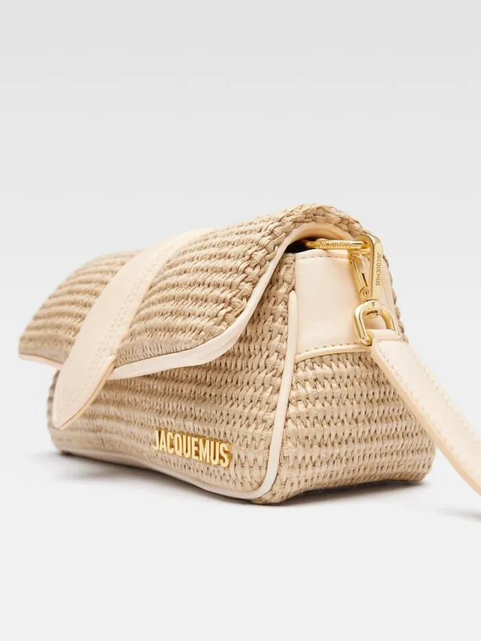 JACQUEMUS The Small Bambimou Natural Ivory Women Crossbody and Handbags JACQUEMUS The Small Bambimou Natural Ivory Women Crossbody and Handbags