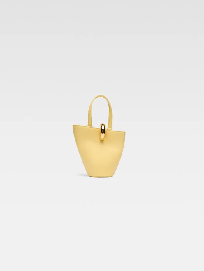 JACQUEMUS The Small Bambola Light Yellow Women Crossbody and Handbags JACQUEMUS The Small Bambola Light Yellow Women Crossbody and Handbags