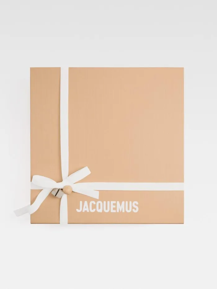 JACQUEMUS The Small Bisou Chaine Silver Women Shoulder Bags JACQUEMUS The Small Bisou Chaine Silver Women Shoulder Bags