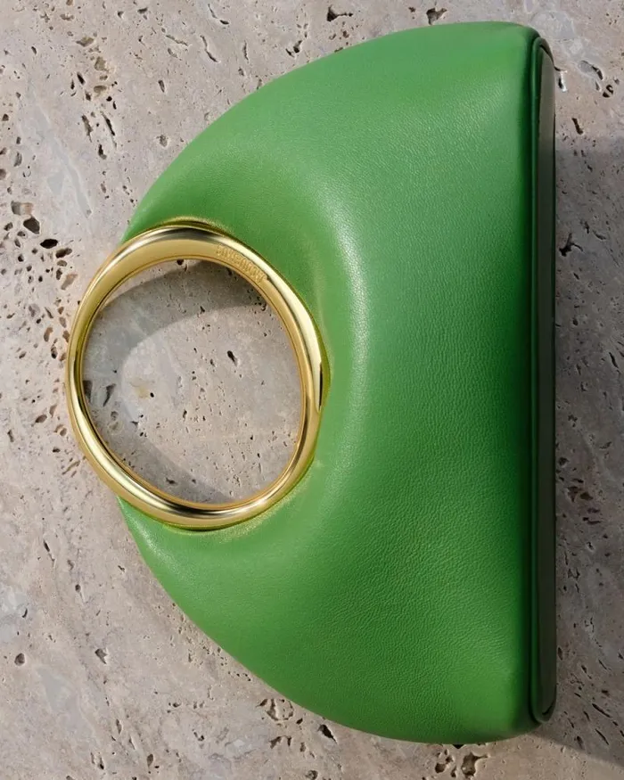 JACQUEMUS The Small Calino Green Women Crossbody and Handbags JACQUEMUS The Small Calino Green Women Crossbody and Handbags
