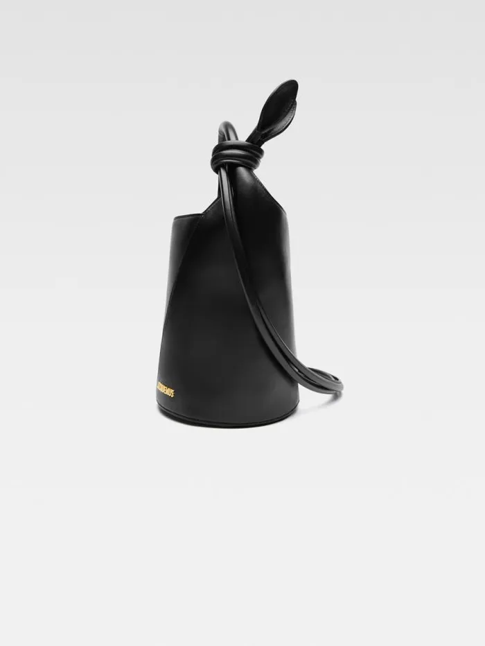 JACQUEMUS The Small Tourni Black Women Crossbody and Handbags
