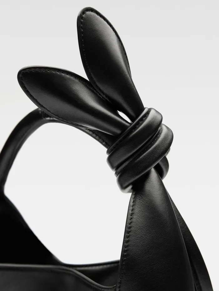 JACQUEMUS The Small Tourni Black Women Crossbody and Handbags
