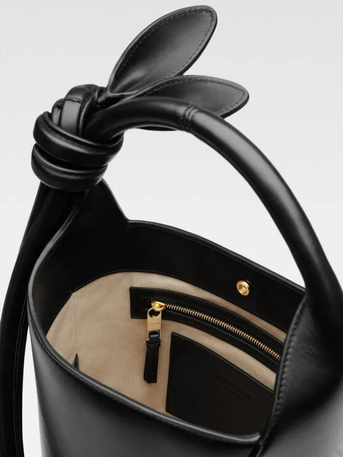JACQUEMUS The Small Tourni Black Women Crossbody and Handbags