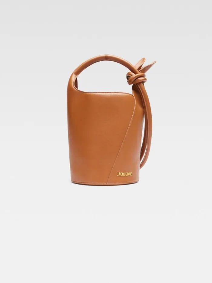 JACQUEMUS The Small Tourni Light Brown Women Crossbody and Handbags