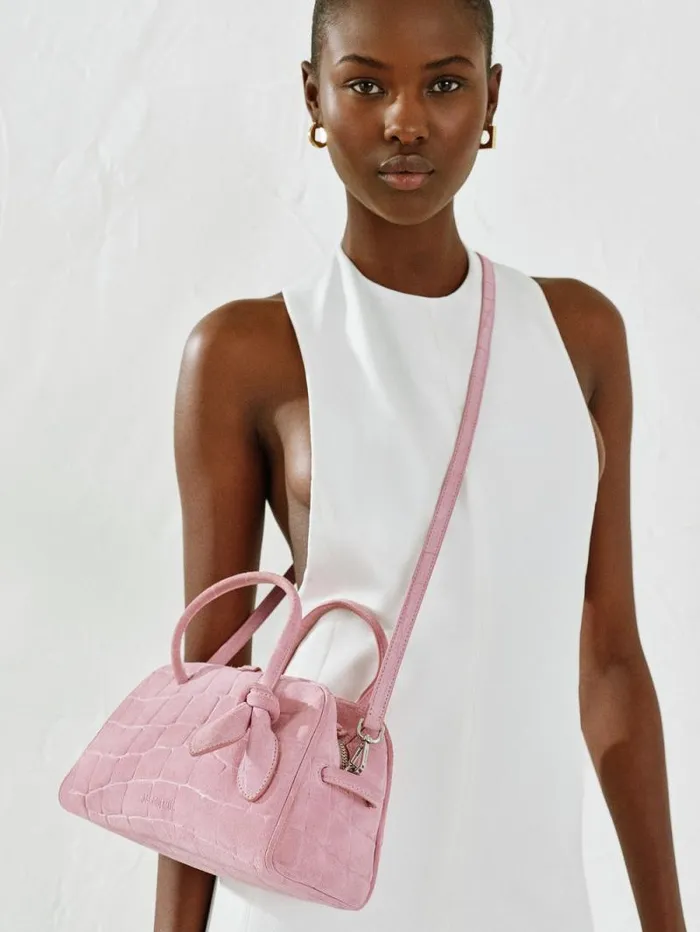 JACQUEMUS The Small Turismo Light Pink WomenMen Crossbody and Handbags JACQUEMUS The Small Turismo Light Pink WomenMen Crossbody and Handbags