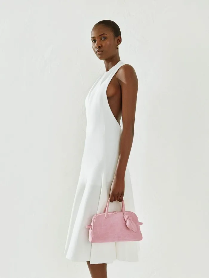 JACQUEMUS The Small Turismo Light Pink WomenMen Crossbody and Handbags JACQUEMUS The Small Turismo Light Pink WomenMen Crossbody and Handbags