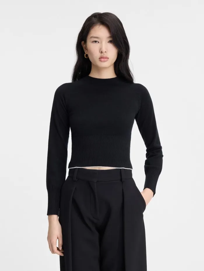 JACQUEMUS The Soglia Knit Black Women Knits