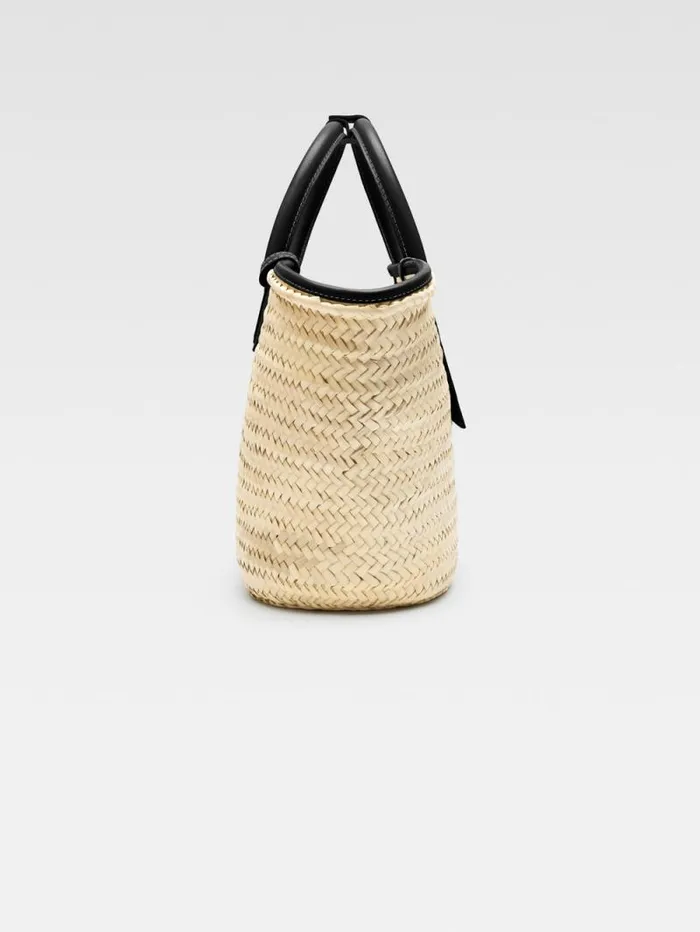 JACQUEMUS The Soli Basket Black Women Crossbody and Handbags JACQUEMUS The Soli Basket Black Women Crossbody and Handbags