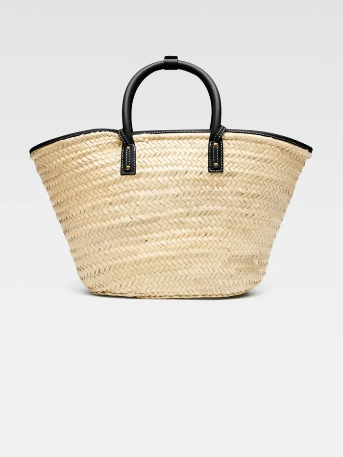 JACQUEMUS The Soli Basket Black Women Crossbody and Handbags JACQUEMUS The Soli Basket Black Women Crossbody and Handbags