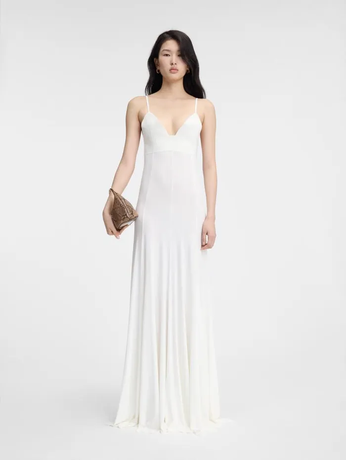 JACQUEMUS The Spallina Dress White Women Dresses and Skirts
