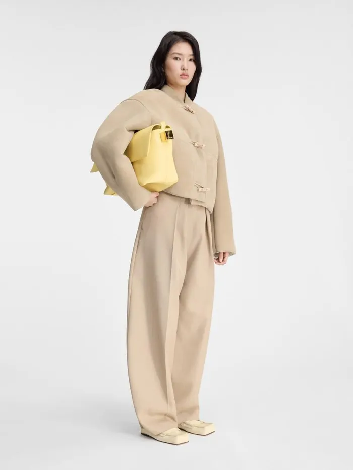 JACQUEMUS The Telo Jacket Light Beige Women Coats and Jackets JACQUEMUS The Telo Jacket Light Beige Women Coats and Jackets