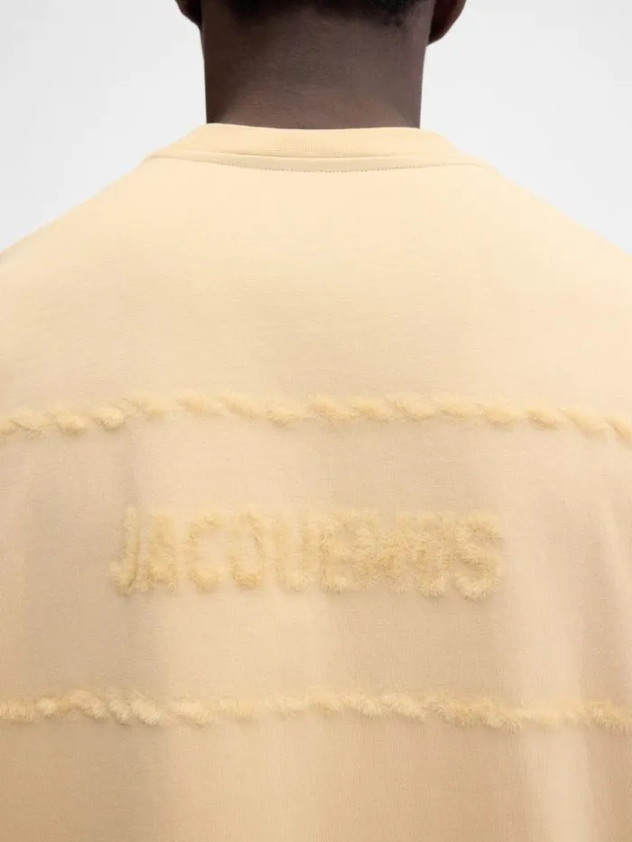 JACQUEMUS The Torsade Tshirt Beige WomenMen Tshirts JACQUEMUS The Torsade Tshirt Beige WomenMen Tshirts