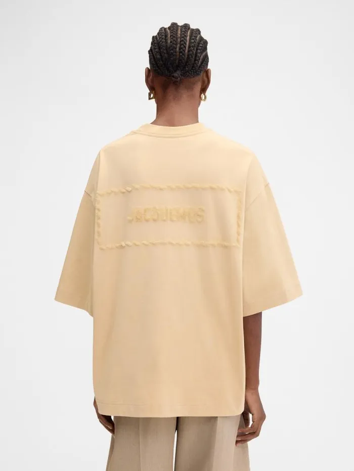 JACQUEMUS The Torsade Tshirt Beige WomenMen Tshirts JACQUEMUS The Torsade Tshirt Beige WomenMen Tshirts