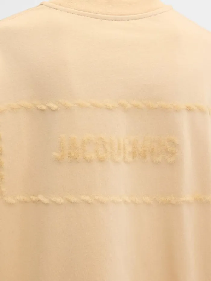 JACQUEMUS The Torsade Tshirt Beige WomenMen Tshirts JACQUEMUS The Torsade Tshirt Beige WomenMen Tshirts