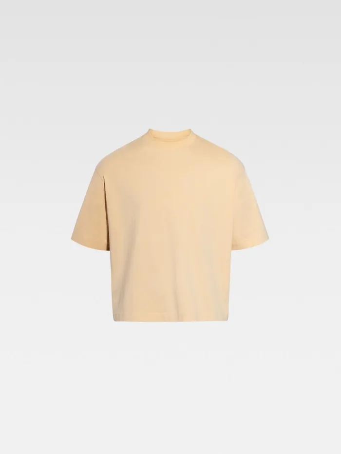 JACQUEMUS The Torsade Tshirt Beige WomenMen Tshirts JACQUEMUS The Torsade Tshirt Beige WomenMen Tshirts