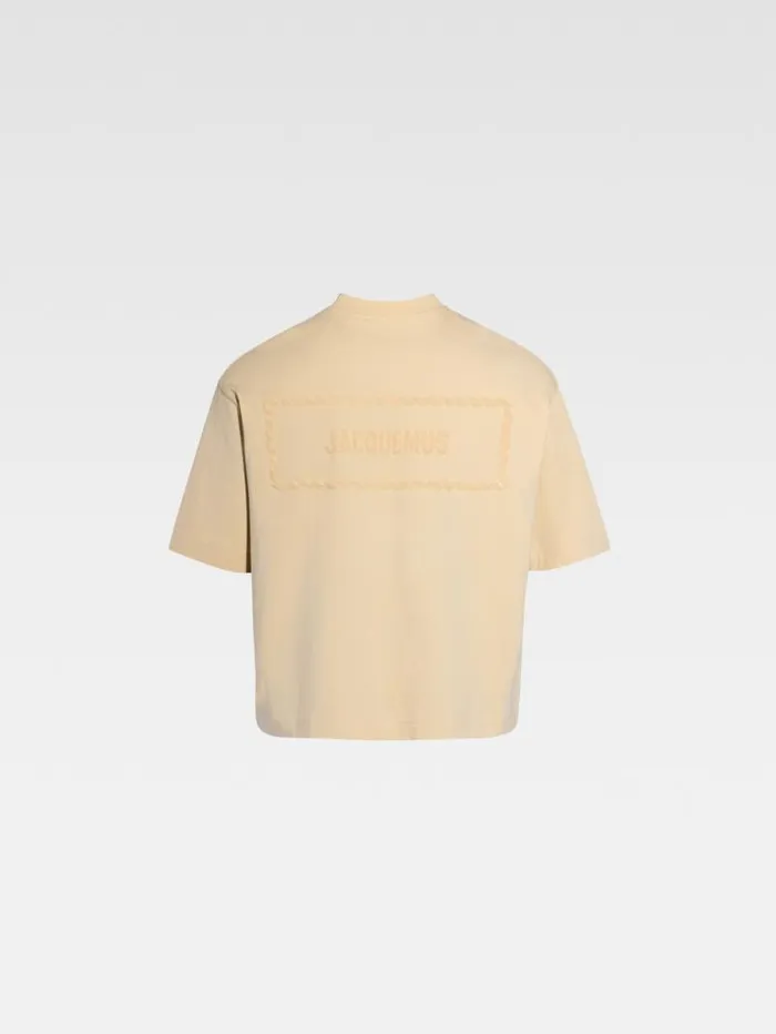 JACQUEMUS The Torsade Tshirt Beige WomenMen Tshirts JACQUEMUS The Torsade Tshirt Beige WomenMen Tshirts