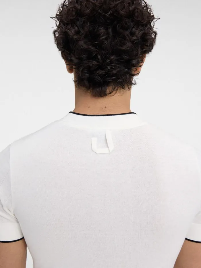 JACQUEMUS The Tricot Tshirt Offwhite Men Knits