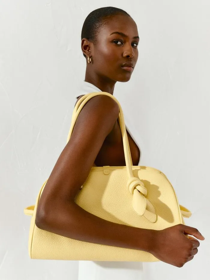 JACQUEMUS The Turismo Light Yellow WomenMen Crossbody and Handbags JACQUEMUS The Turismo Light Yellow WomenMen Crossbody and Handbags