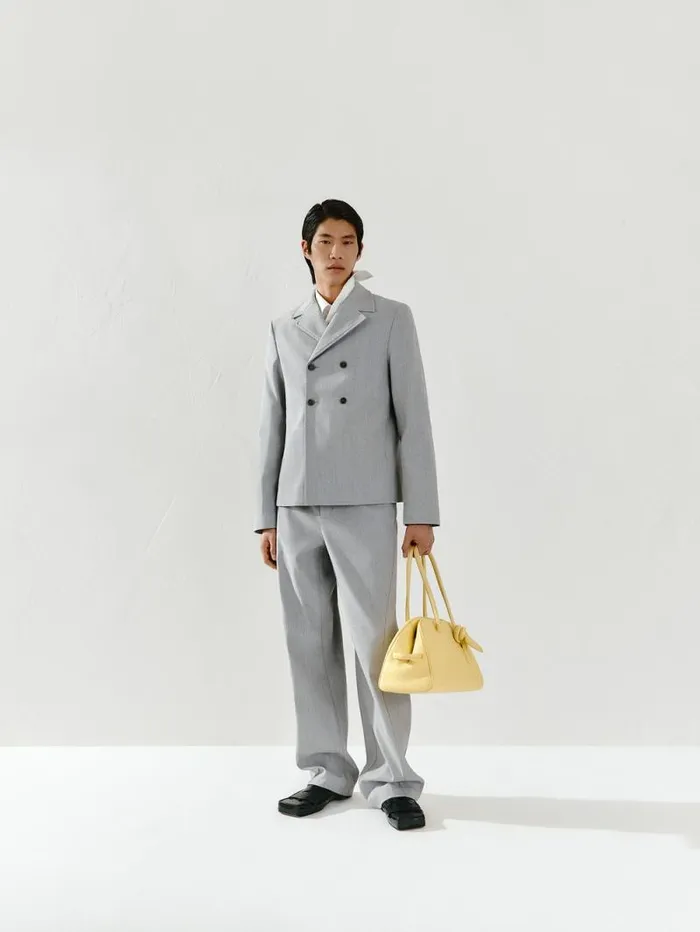 JACQUEMUS The Turismo Light Yellow WomenMen Crossbody and Handbags JACQUEMUS The Turismo Light Yellow WomenMen Crossbody and Handbags