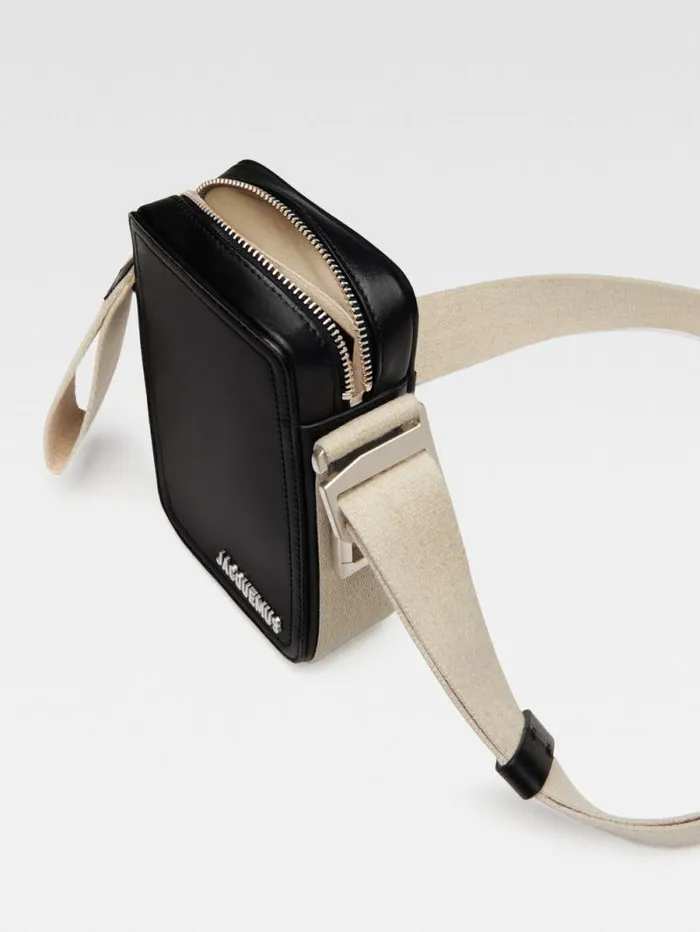 JACQUEMUS The Vertical Cuerda Black Men Bags JACQUEMUS The Vertical Cuerda Black Men Bags
