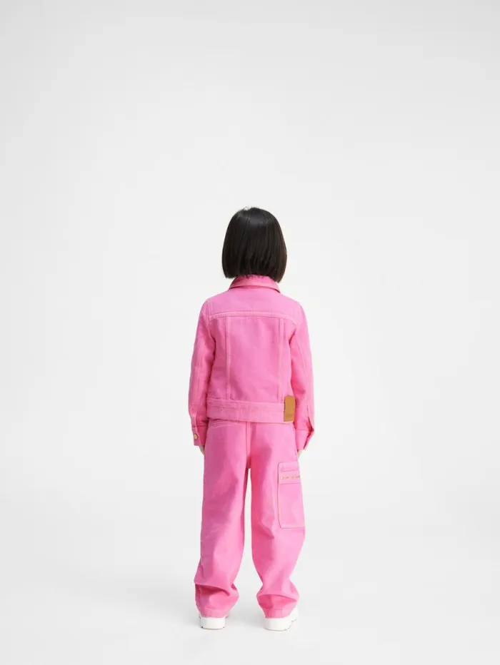 JACQUEMUS The Wide DeNmes Kids039 Denim Pants Pink WomenMen Bottoms JACQUEMUS The Wide DeNmes Kids039 Denim Pants Pink WomenMen Bottoms