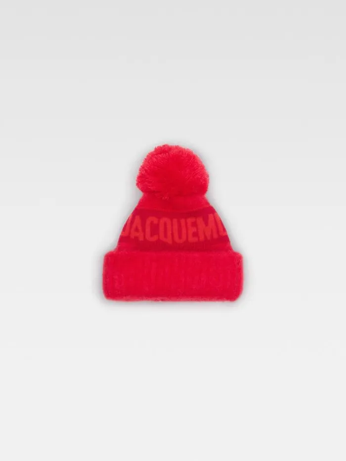 JACQUEMUS The Winter Beanie Red WomenMen Scarves Beanies and Gloves