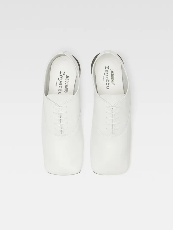JACQUEMUS Zizi Repetto Jacquemus White Women Shoes JACQUEMUS Zizi Repetto Jacquemus White Women Shoes