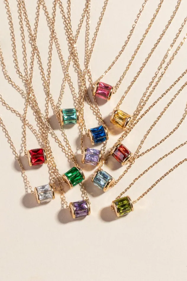 January Birthstone Precious Pendant Necklace 14kt Gold Over Sterling Silver Women Alex And Ani Necklaces January Birthstone Precious Pendant Necklace 14kt Gold Over Sterling Silver Women Alex And Ani Necklaces