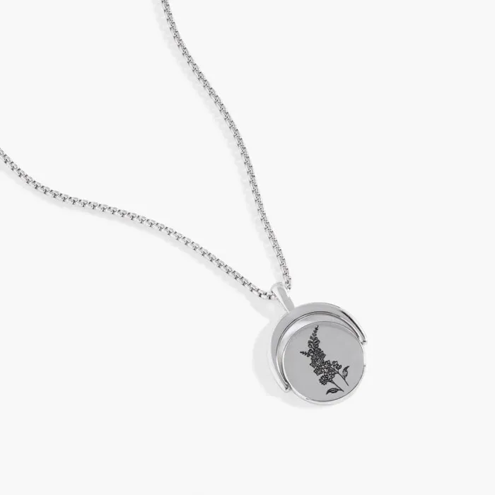 July Birthstone And Flower Flip Charm Necklace Stainless Steel Gold Women Alex And Ani Birthday July Birthstone And Flower Flip Charm Necklace Stainless Steel Gold Women Alex And Ani Birthday