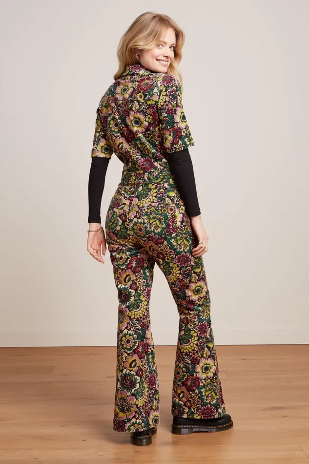 Jumpsuits Women King Louie Garbo Flare Jumpsuit Tulsa Black 8211 Tulsa