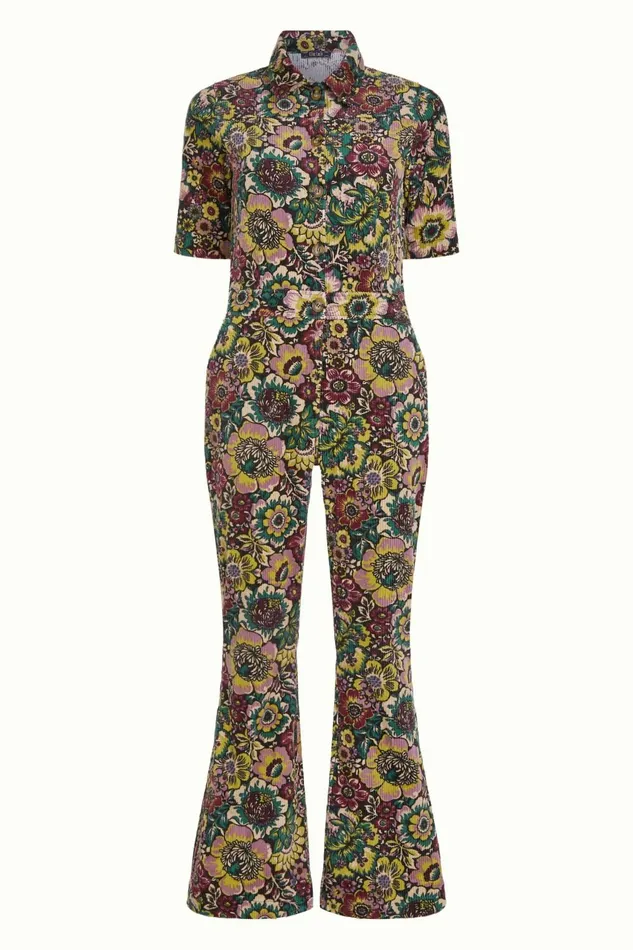 Jumpsuits Women King Louie Garbo Flare Jumpsuit Tulsa Black 8211 Tulsa