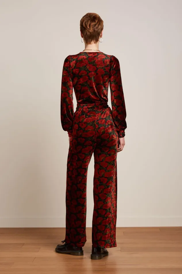 Jumpsuits Women King Louie Zita Jumpsuit Bloom Black 8211 Bloom