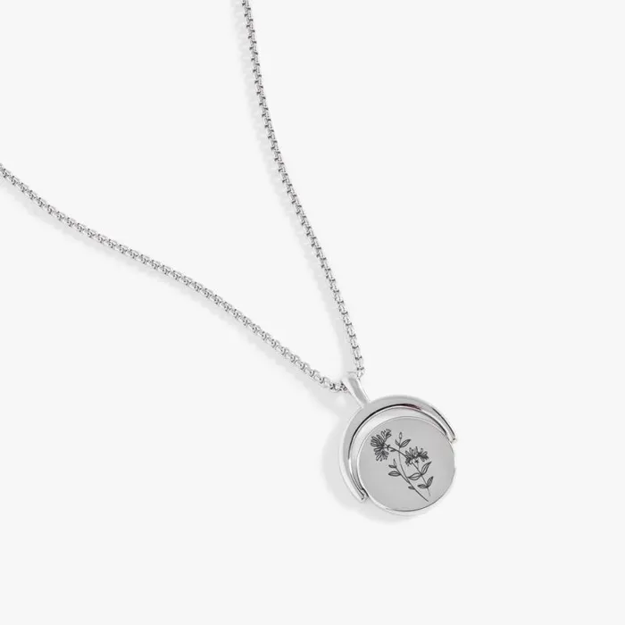 June Birthstone And Flower Flip Charm Necklace Stainless Steel Gold Women Alex And Ani Birthday June Birthstone And Flower Flip Charm Necklace Stainless Steel Gold Women Alex And Ani Birthday