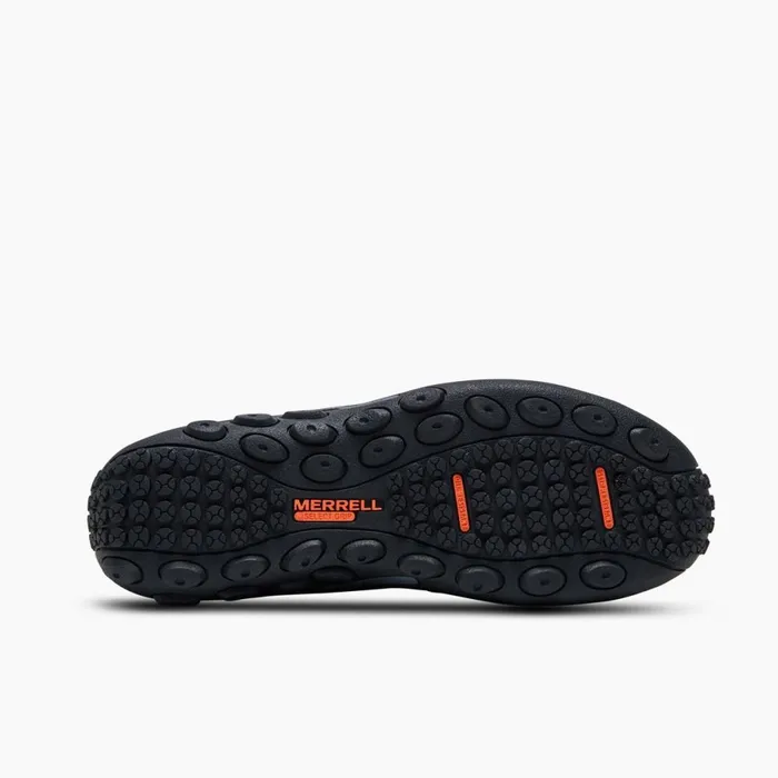 Jungle Moc Leather Comp Toe Work Shoe Black Men Merrell SlipOns