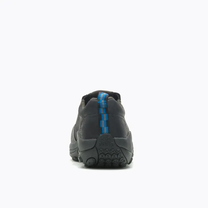 Jungle Moc Leather Comp Toe Work Shoe Black Men Merrell SlipOns