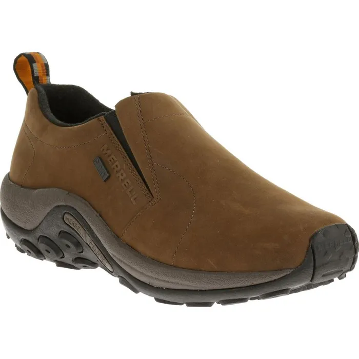 Jungle Moc Nubuck Waterproof Wide Width Brown Men Merrell SlipOns