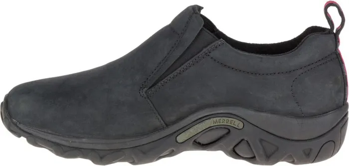 Jungle Moc Nubuck Wide Width Black Men Merrell SlipOns