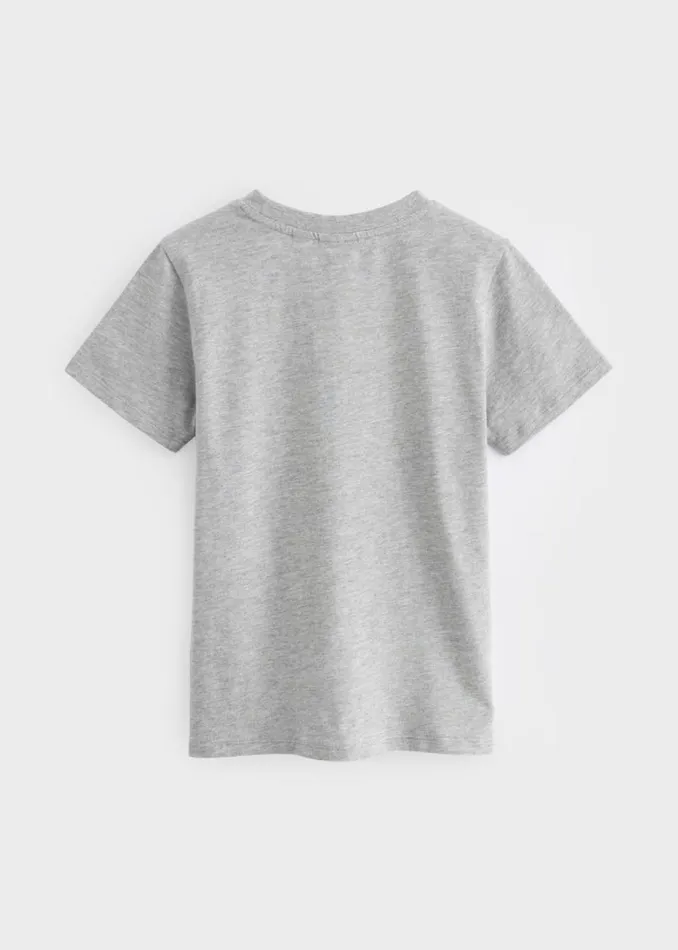 Junior Paul Smith TShirts 213 Years Grey Marl 039Skeleton039 Print TShirt Junior Paul Smith TShirts 213 Years Grey Marl 039Skeleton039 Print TShirt