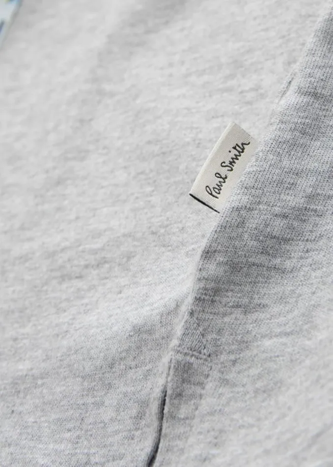 Junior Paul Smith TShirts 213 Years Grey Marl 039Skeleton039 Print TShirt Junior Paul Smith TShirts 213 Years Grey Marl 039Skeleton039 Print TShirt