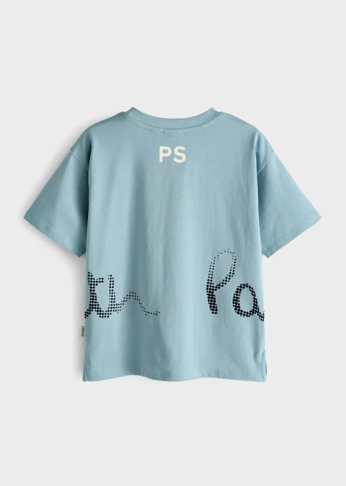 Junior Paul Smith TShirts 213 Years Light Blue 039Signature Logo039 TShirt Junior Paul Smith TShirts 213 Years Light Blue 039Signature Logo039 TShirt