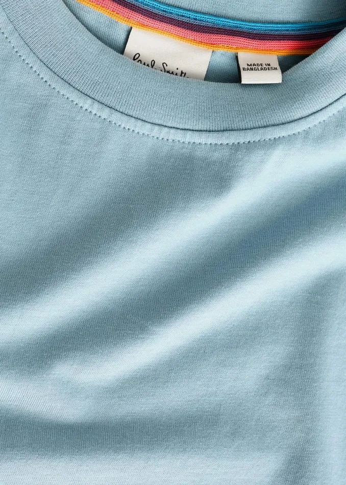 Junior Paul Smith TShirts 213 Years Light Blue 039Signature Logo039 TShirt Junior Paul Smith TShirts 213 Years Light Blue 039Signature Logo039 TShirt