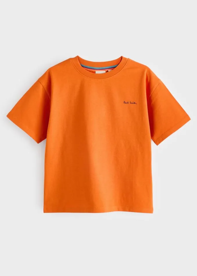 Junior Paul Smith TShirts 213 Years Orange Teal and Yellow TShirts 3 Pack