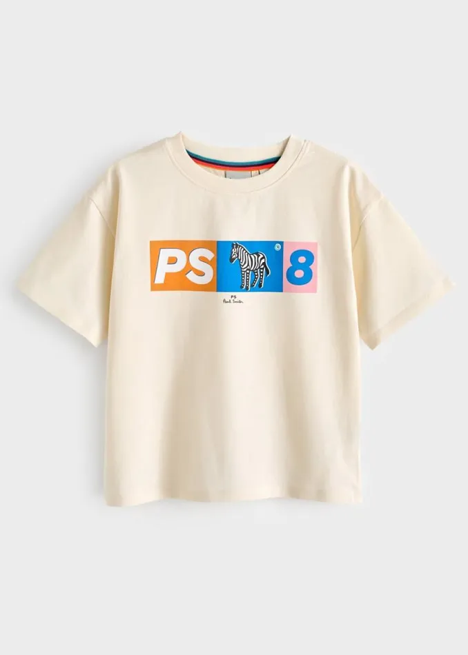Junior Paul Smith TShirts 213 Years Orange Teal and Yellow TShirts 3 Pack