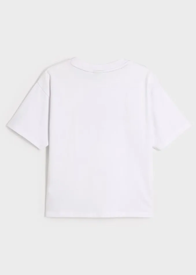 Junior Paul Smith TShirts 213 Years White Holographic TShirt Junior Paul Smith TShirts 213 Years White Holographic TShirt