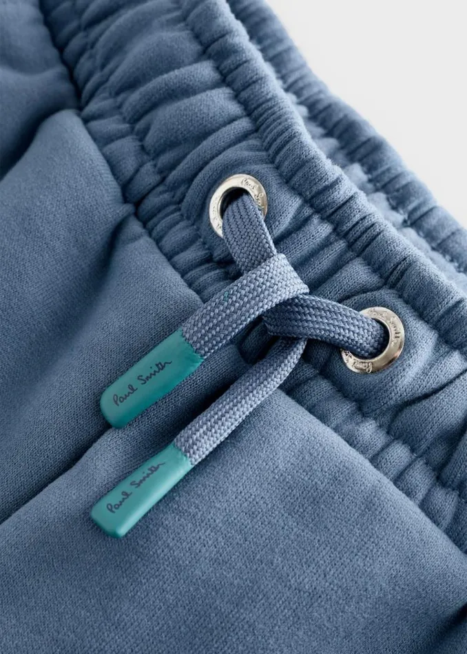 Junior Paul Smith Trousers 213 Years Blue Nylon Detailing Joggers Junior Paul Smith Trousers 213 Years Blue Nylon Detailing Joggers