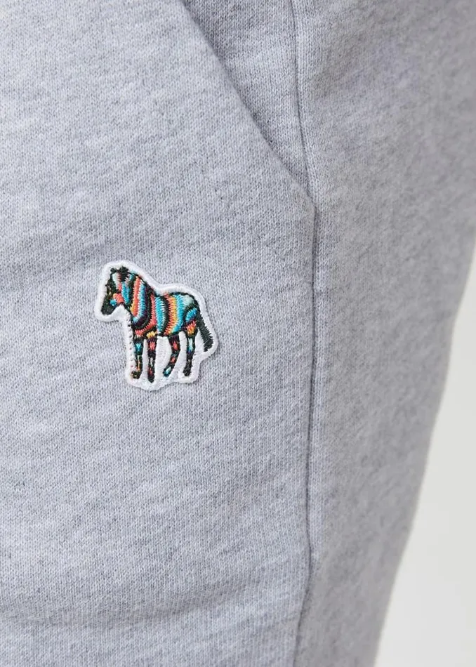 Junior Paul Smith Trousers 213 Years Grey Marl Zebra Logo Joggers Junior Paul Smith Trousers 213 Years Grey Marl Zebra Logo Joggers
